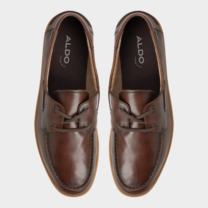 Portwind Brown Men's Casual Shoes - Boat shoe - Brown