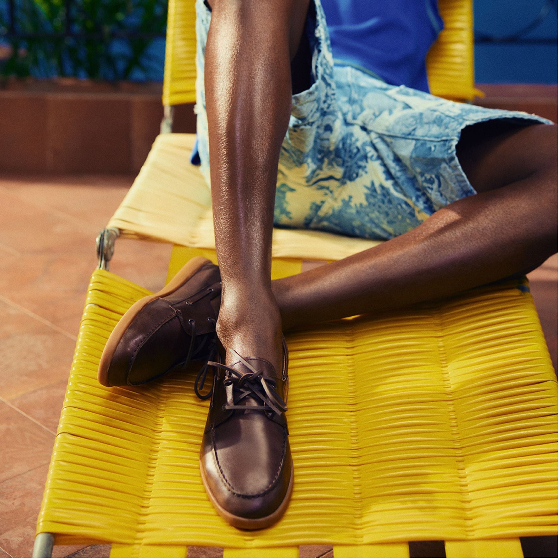 Portwind Brown Men's Casual Shoes - Boat shoe - Brown