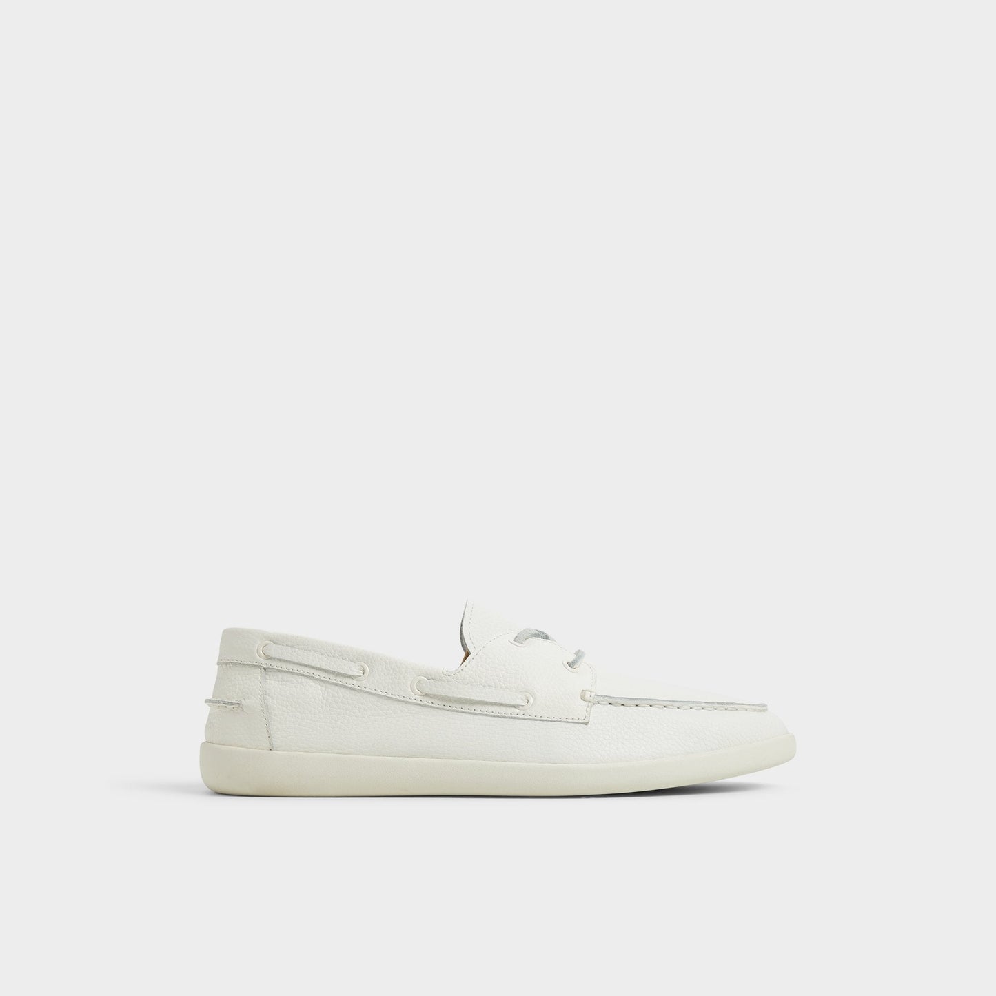 Portwind Ecru Men's Casual Shoes - Boat shoe - Ecru