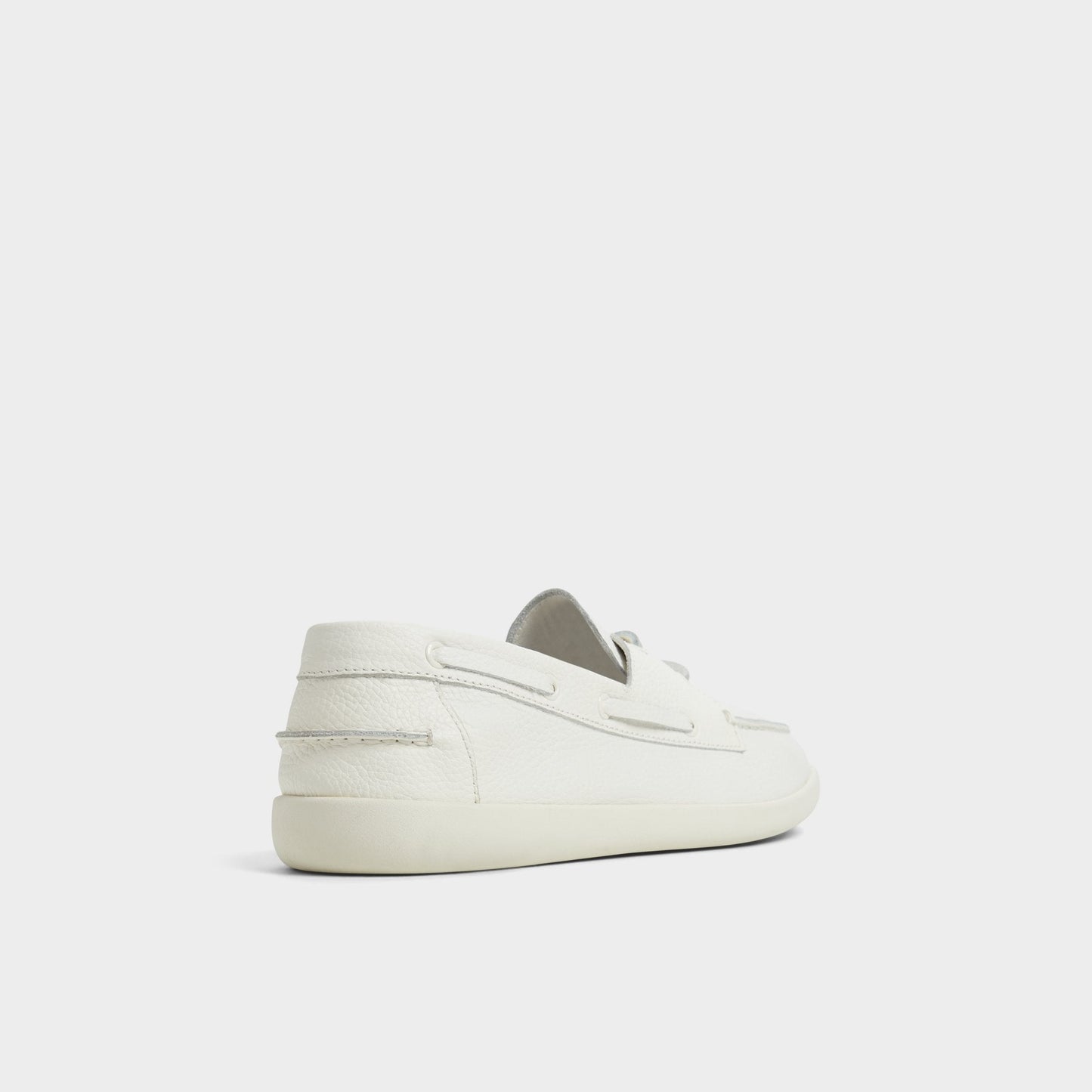 Portwind Ecru Men's Casual Shoes - Boat shoe - Ecru