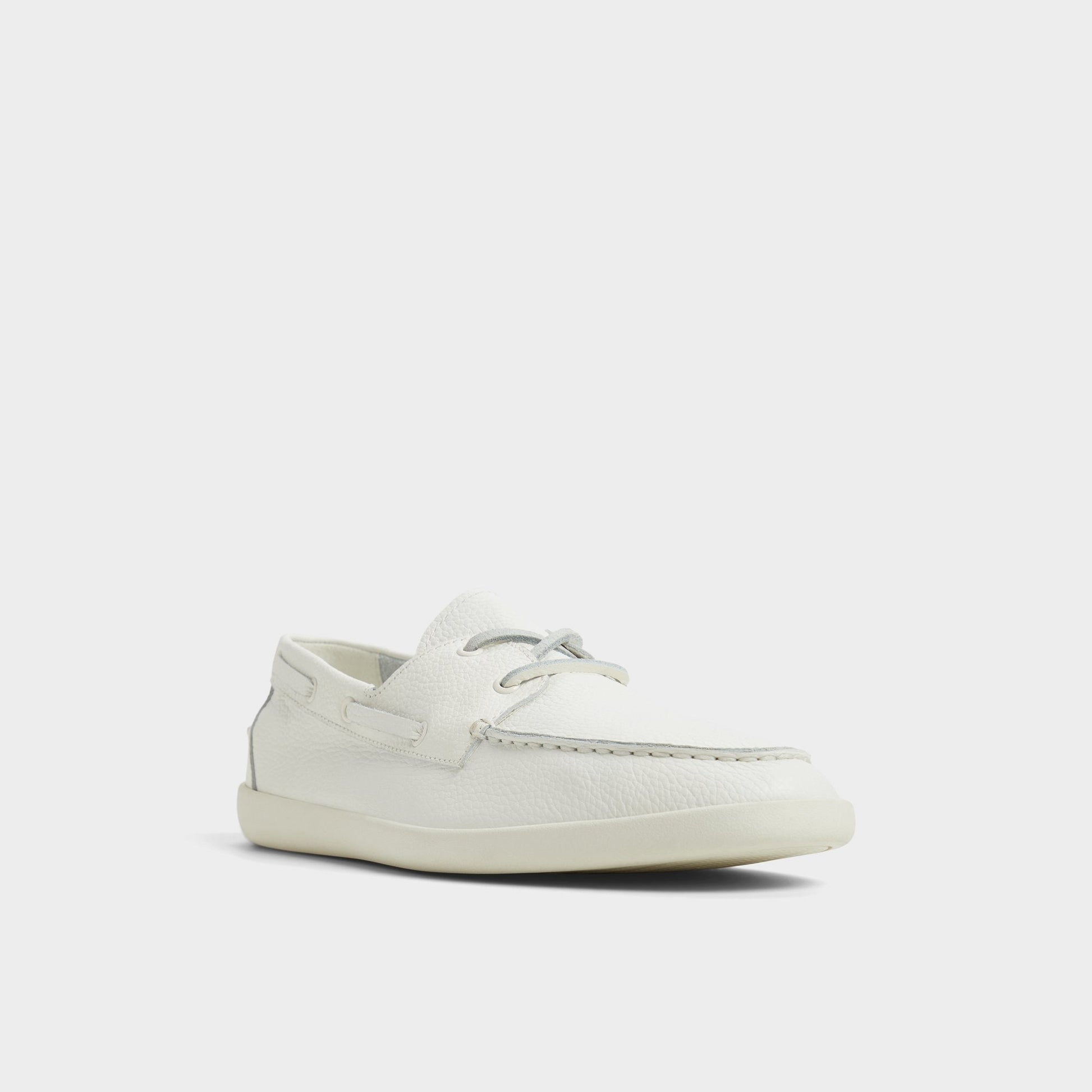 Portwind Ecru Men's Casual Shoes - Boat shoe - Ecru