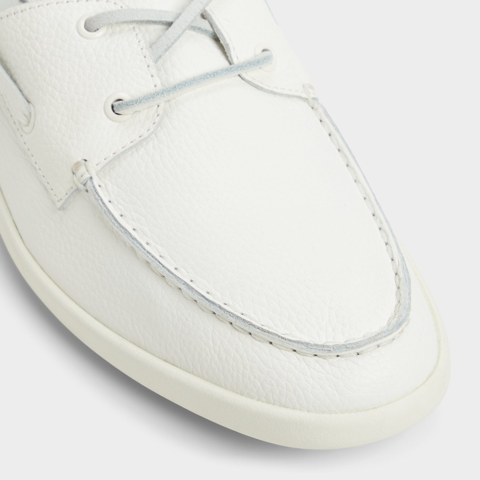 Portwind Ecru Men's Casual Shoes - Boat shoe - Ecru
