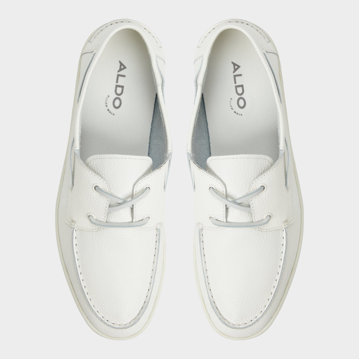 Portwind Ecru Men's Casual Shoes - Boat shoe - Ecru