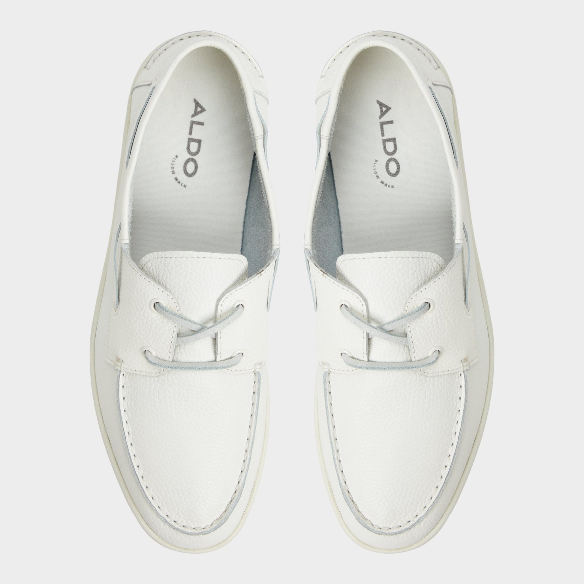 Portwind Ecru Men's Casual Shoes - Boat shoe - Ecru