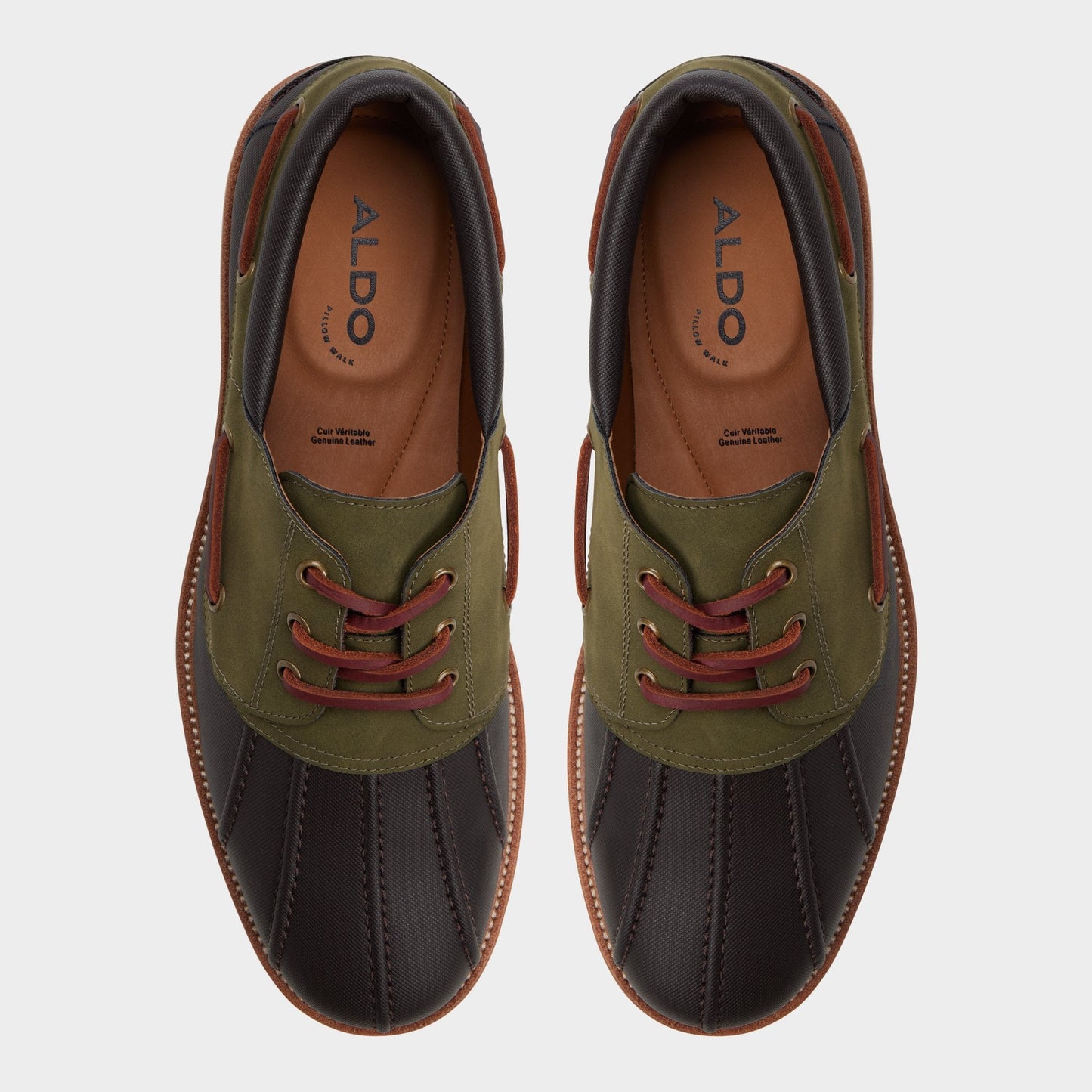 Finn in Brown Primary Multi - Boat shoe, Lug sole - Brown Primary - Multi