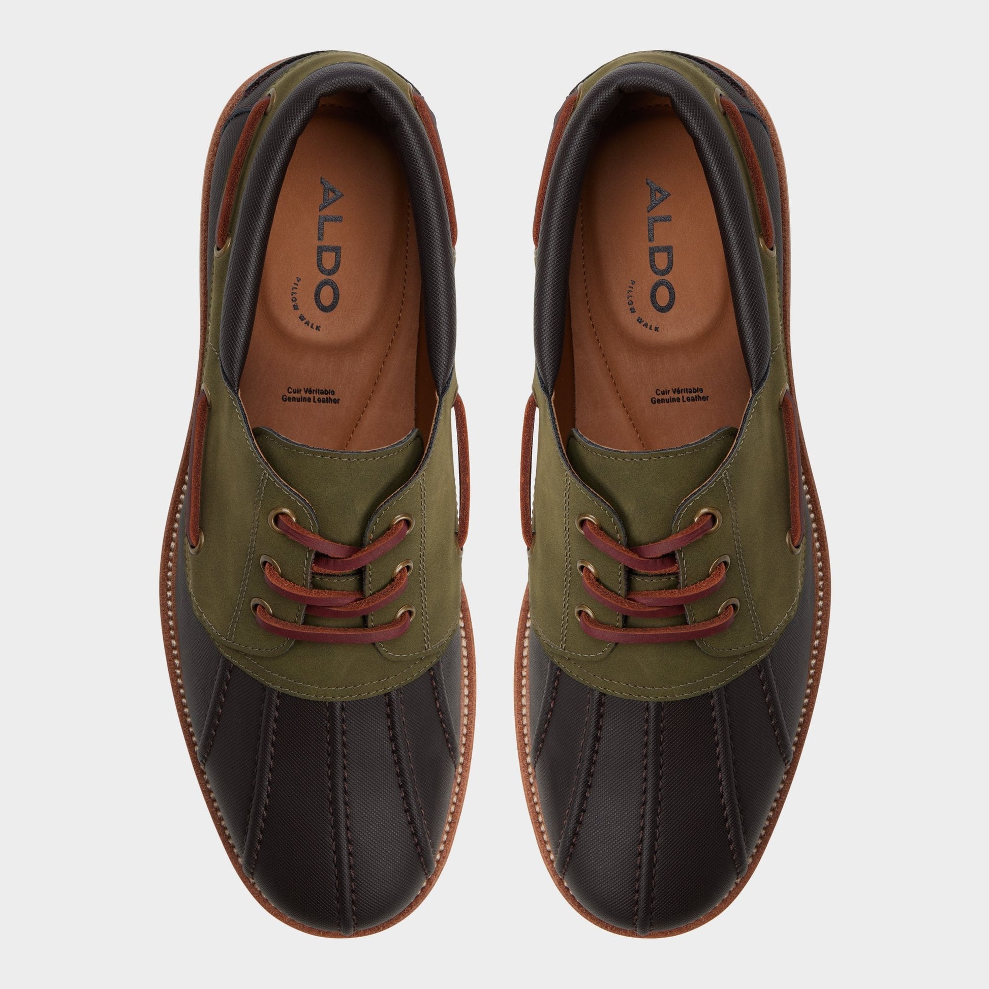 Finn in Brown Primary Multi - Boat shoe, Lug sole - Brown Primary - Multi