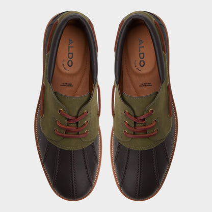 Finn in Brown Primary Multi - Boat shoe, Lug sole - Brown Primary - Multi