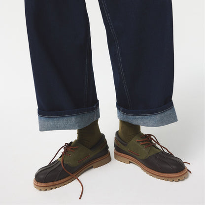 Finn in Brown Primary Multi - Boat shoe, Lug sole - Brown Primary - Multi