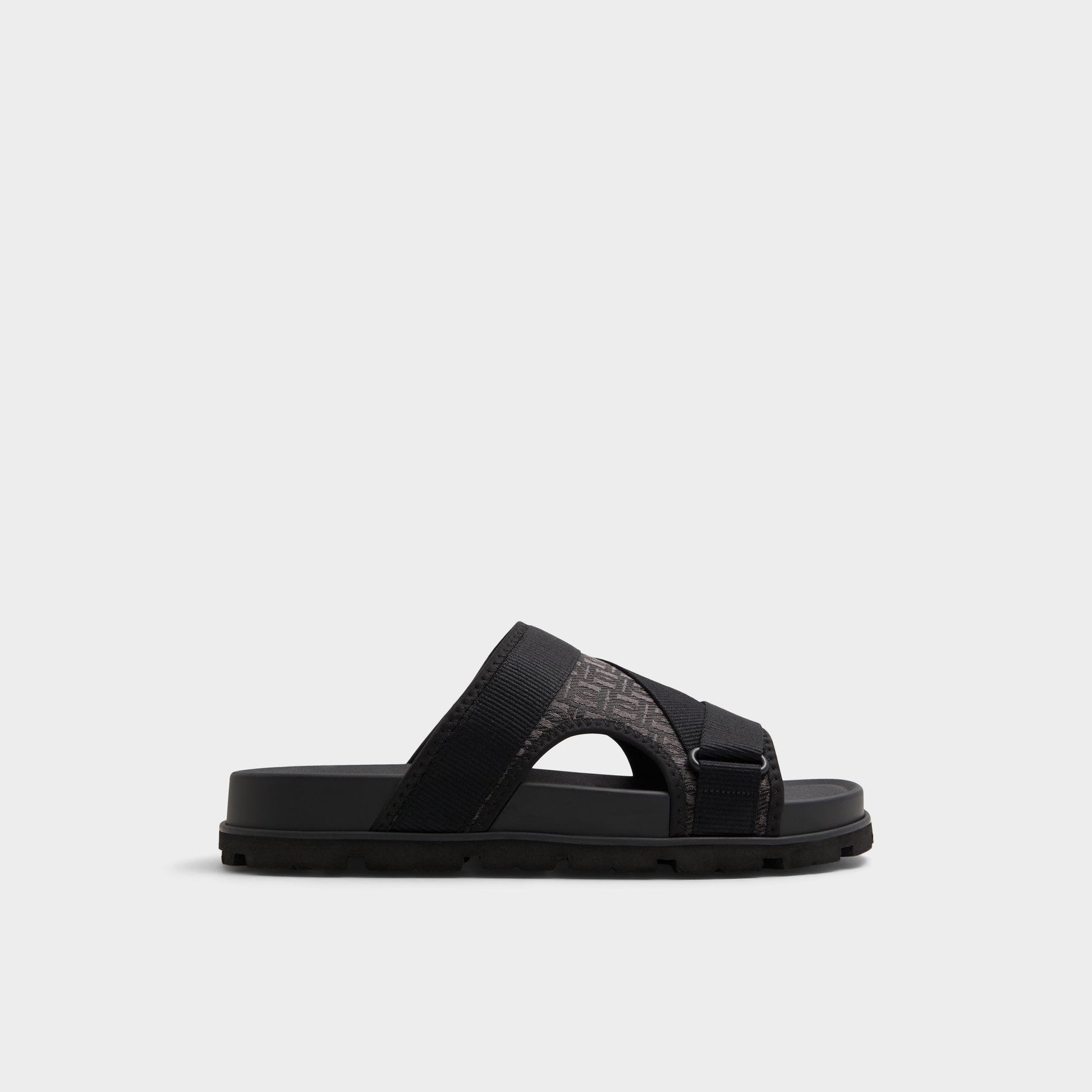 Deniels Open Black Men's Slides - Slide sandal - Open black