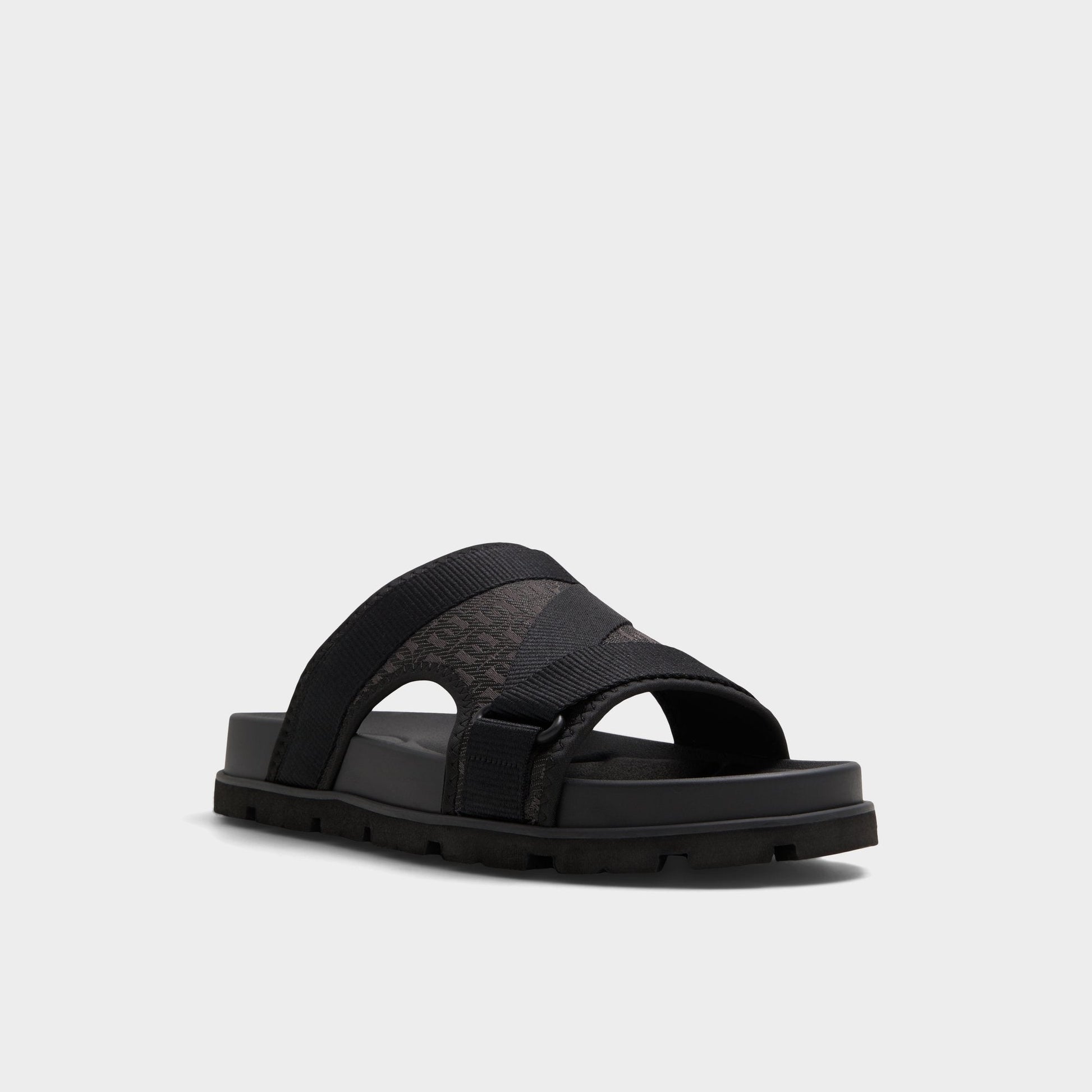 Deniels Open Black Men's Slides - Slide sandal - Open black