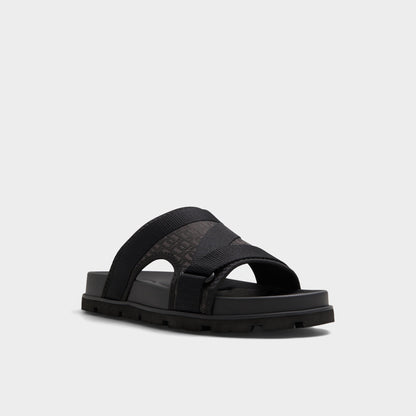 Deniels Open Black Men's Slides - Slide sandal - Open black