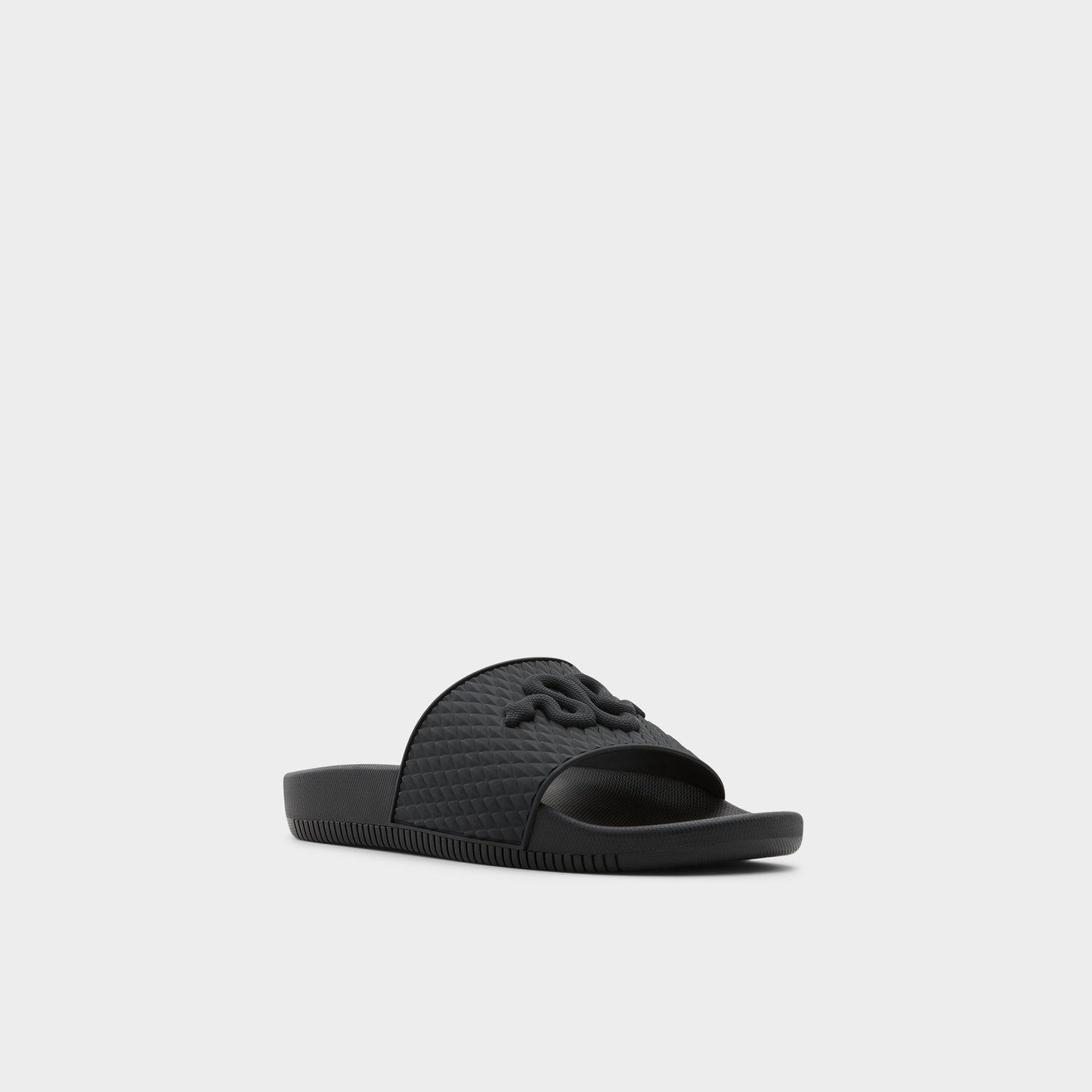 Kedau Black Men's Slides - Slide sandal - Black