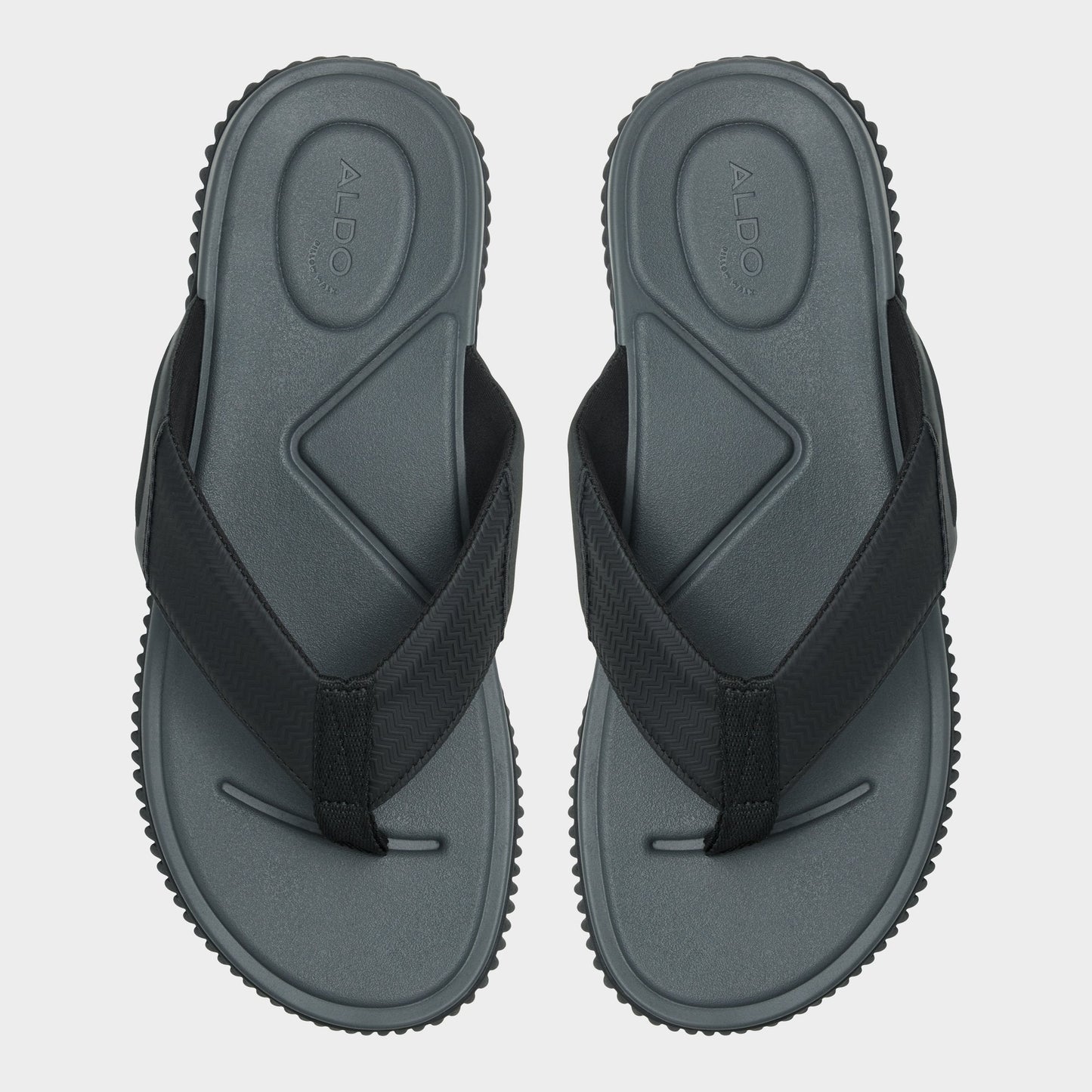 Riptide Black Men's Flip flops - Flip flop - Black