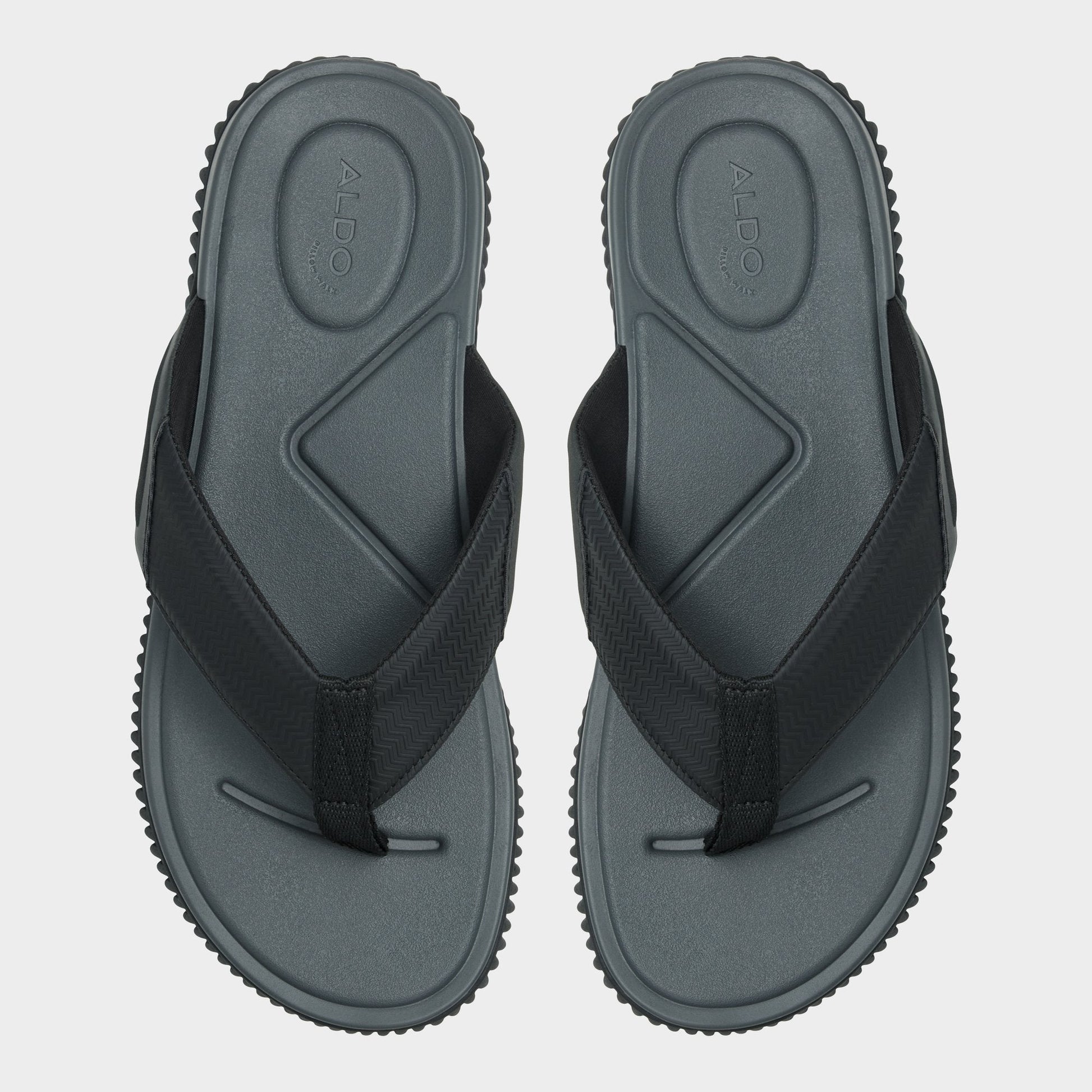 Riptide Black Men's Flip flops - Flip flop - Black