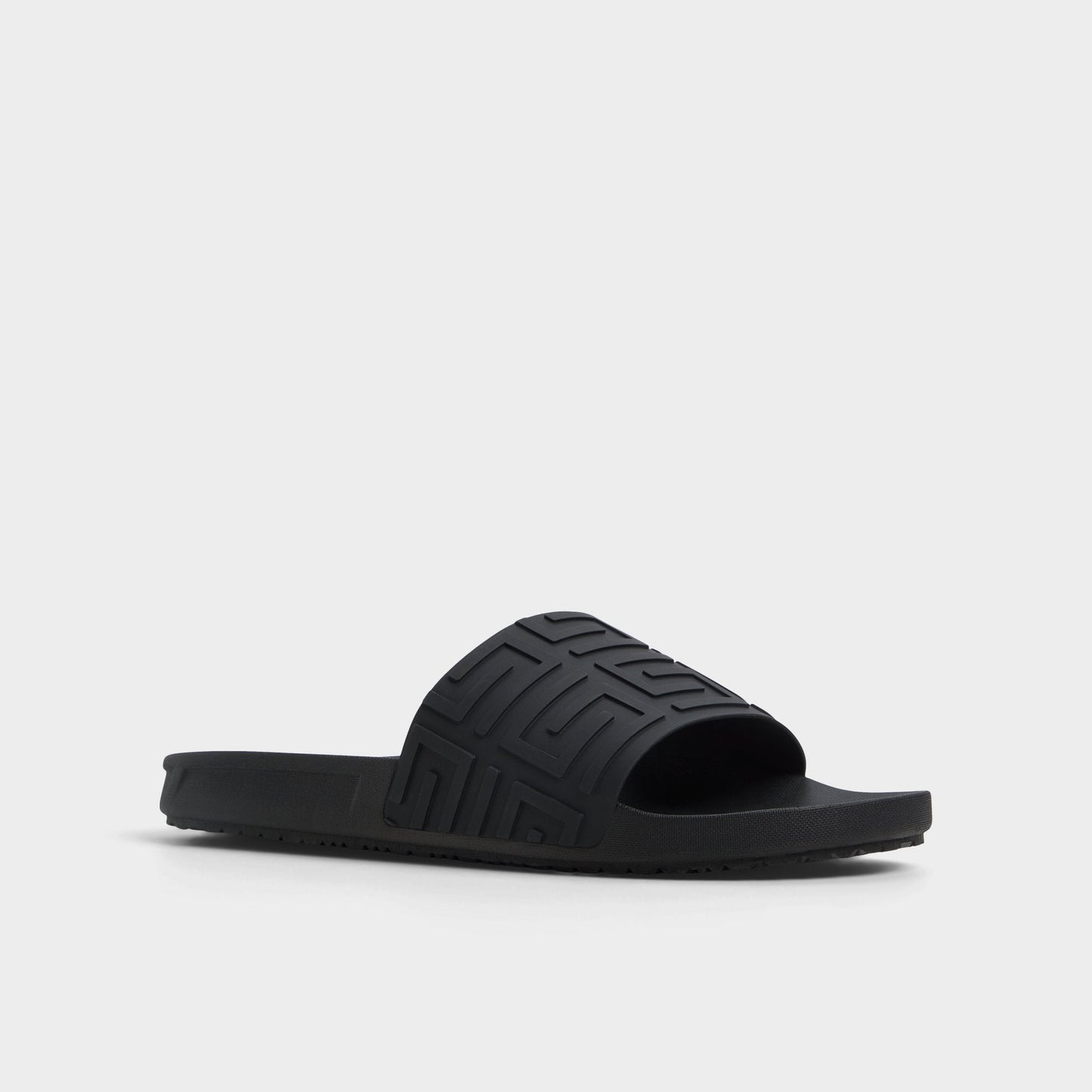Atrani Black Men's Slides - Slide sandal - Black