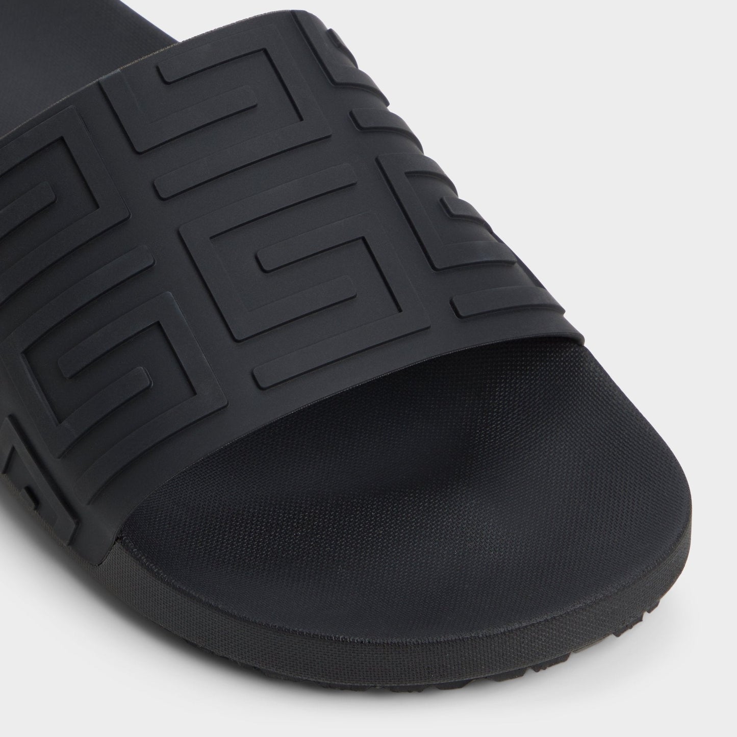 Atrani Black Men's Slides - Slide sandal - Black