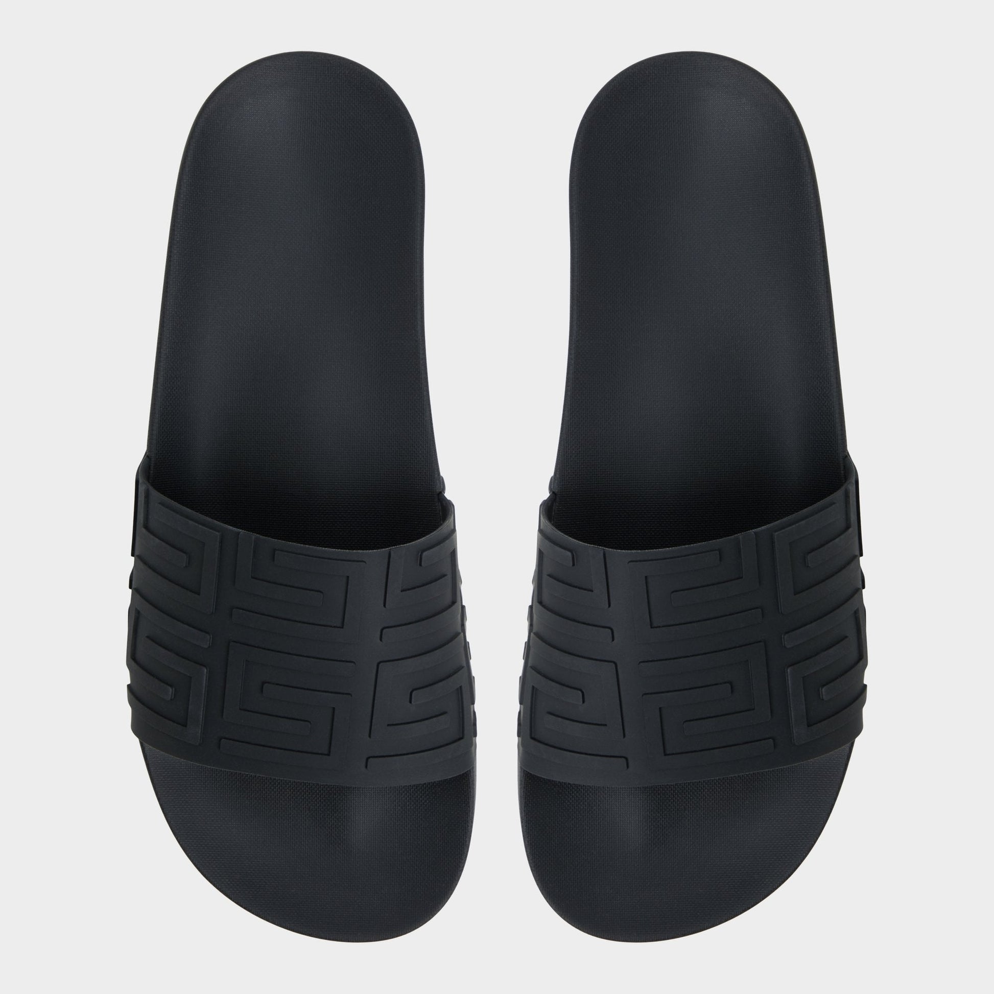 Atrani Black Men's Slides - Slide sandal - Black