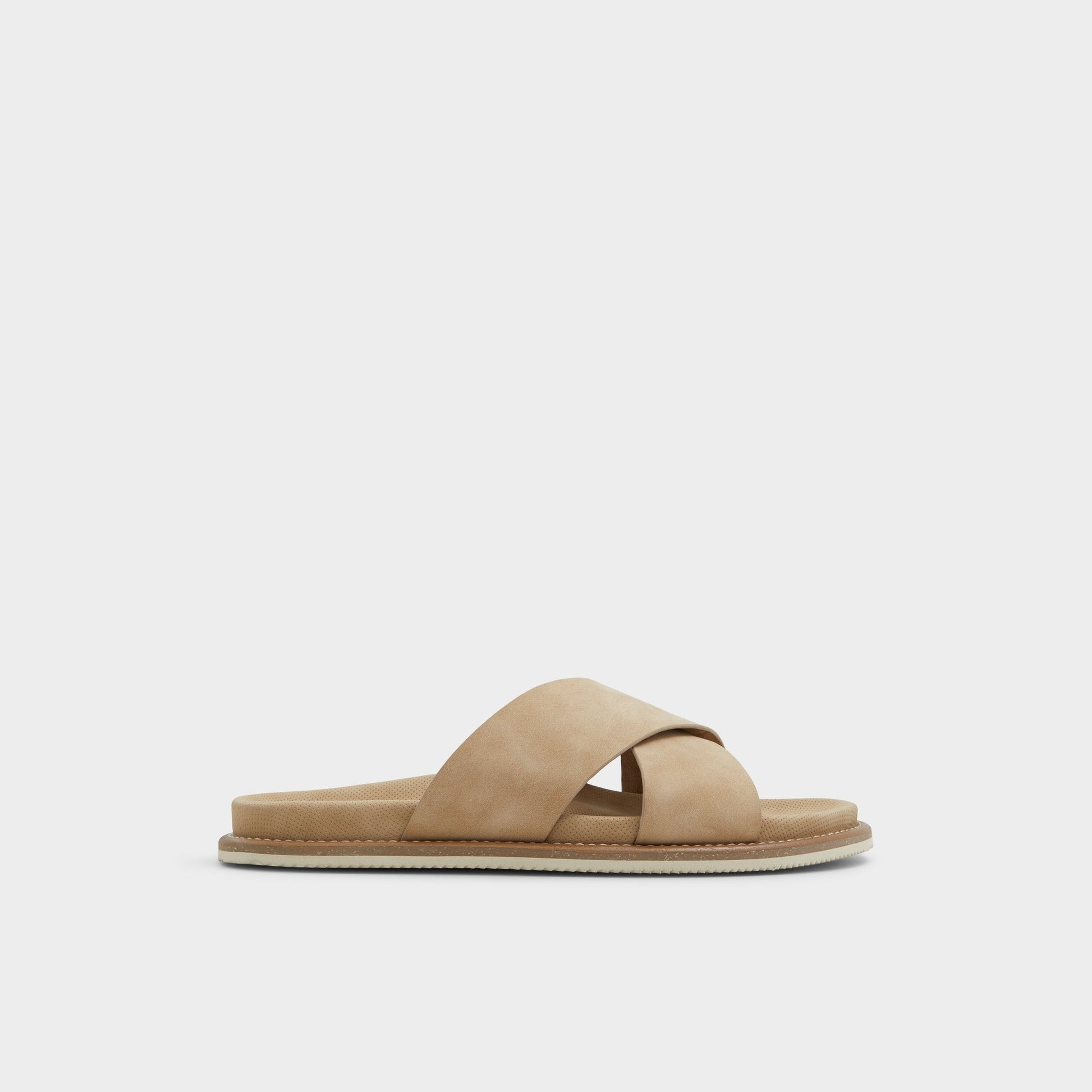 Marrin Beige Men's Slides - Slide sandal - Beige