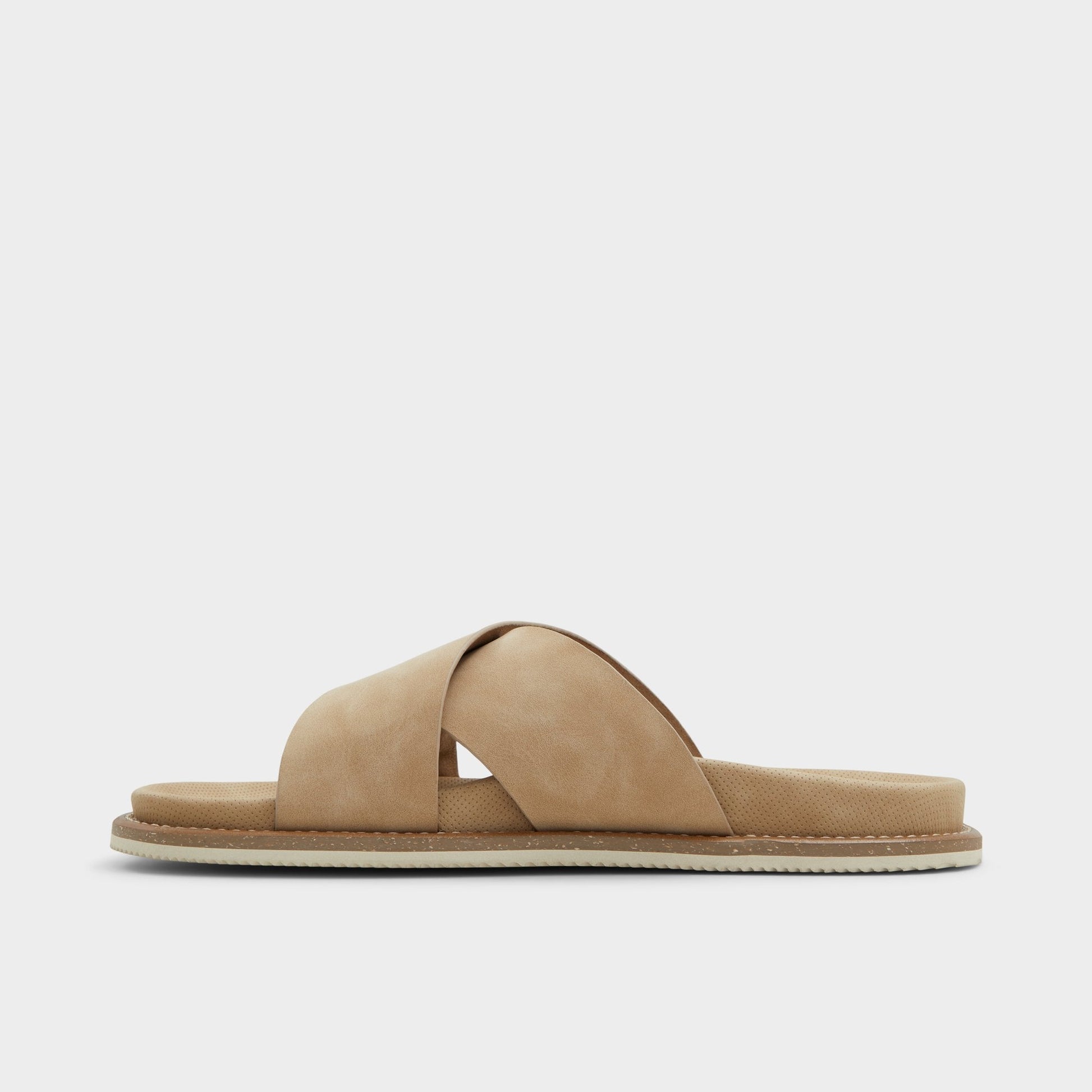 Marrin Beige Men's Slides - Slide sandal - Beige