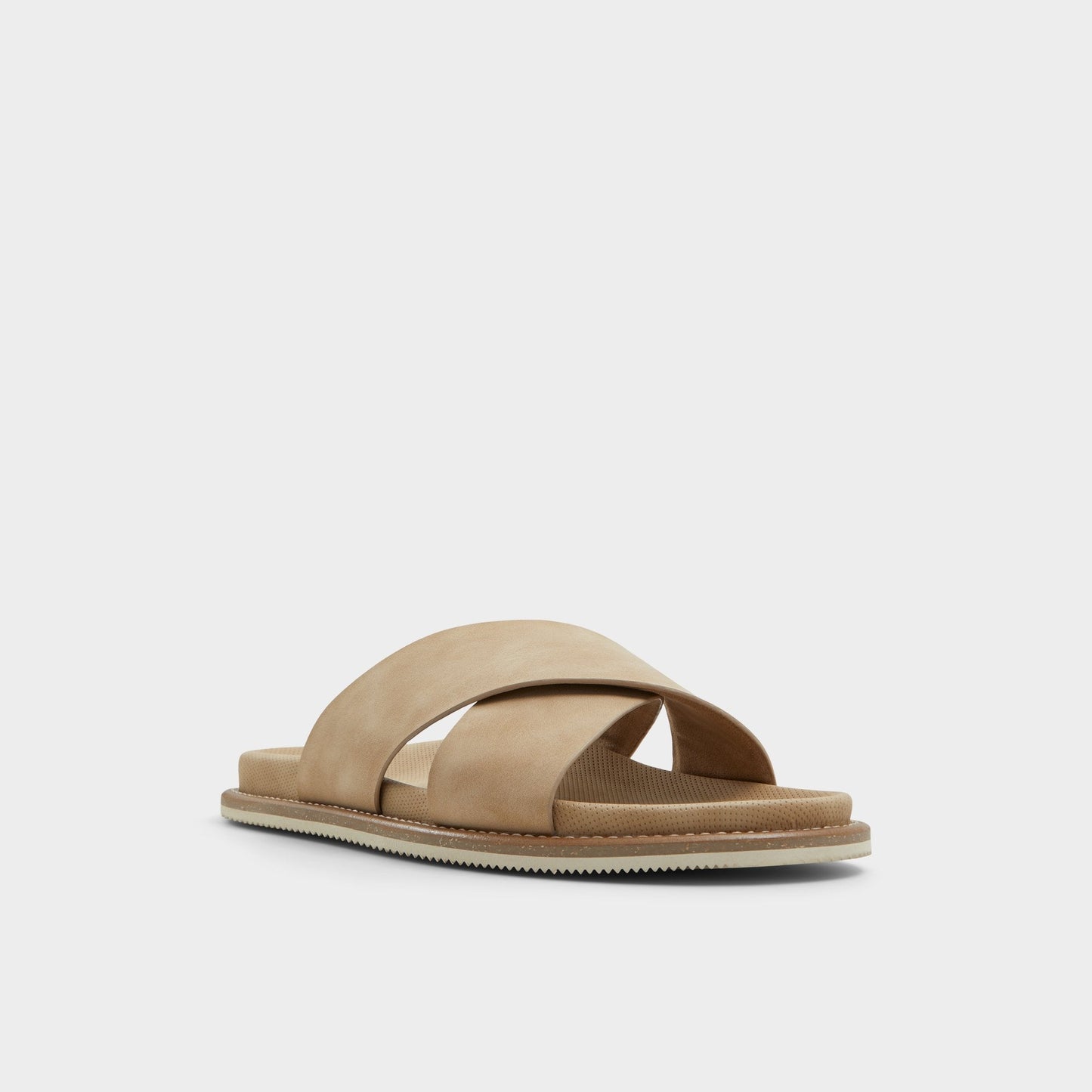 Marrin Beige Men's Slides - Slide sandal - Beige