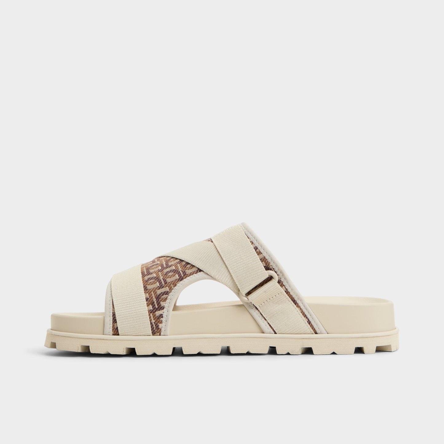 Deniels Medium Beige Men's Slides - Slide sandal - Medium beige