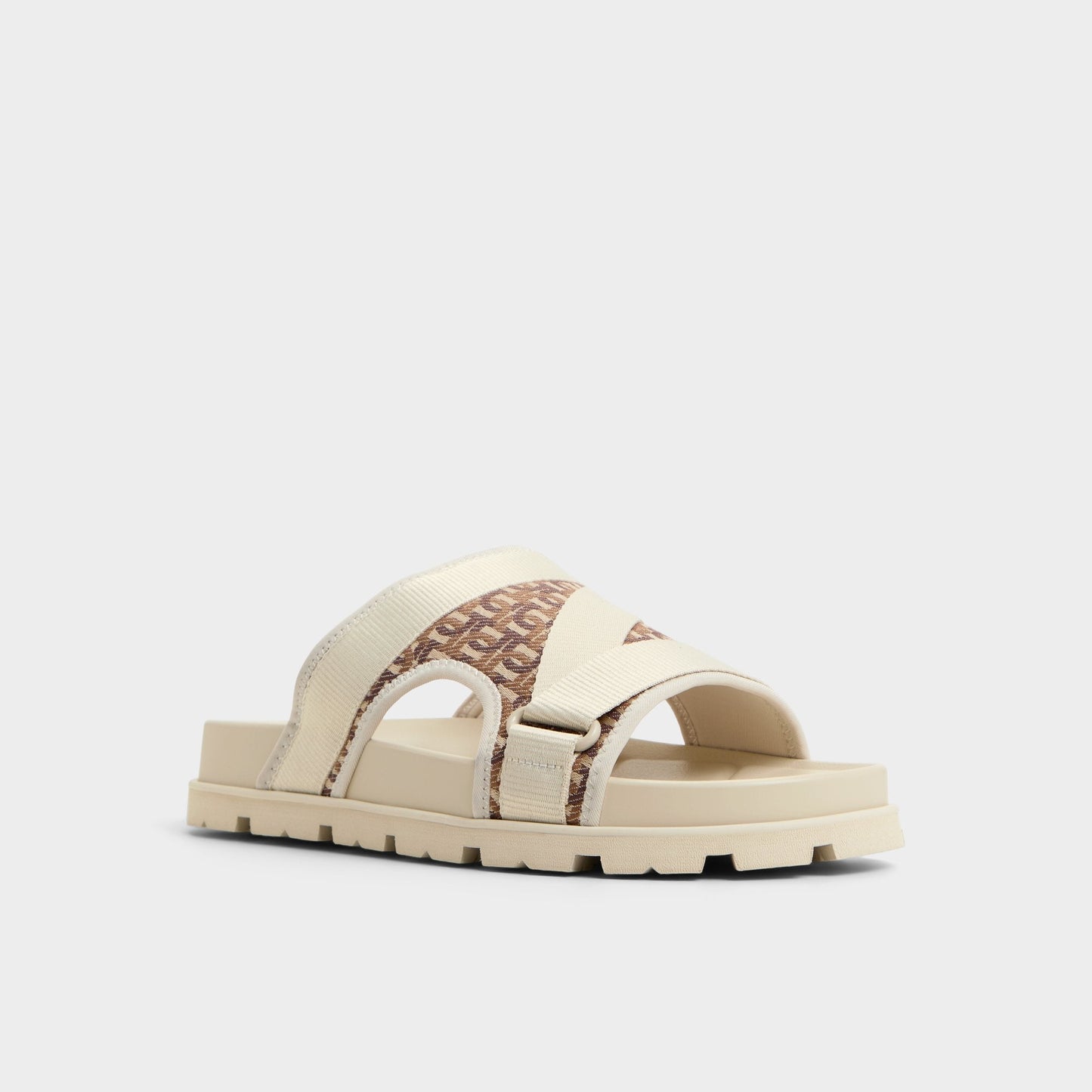 Deniels Medium Beige Men's Slides - Slide sandal - Medium beige