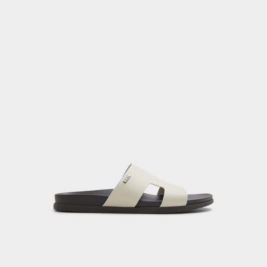 Mondi Light Grey Men's Slides - Slide sandal - Light grey