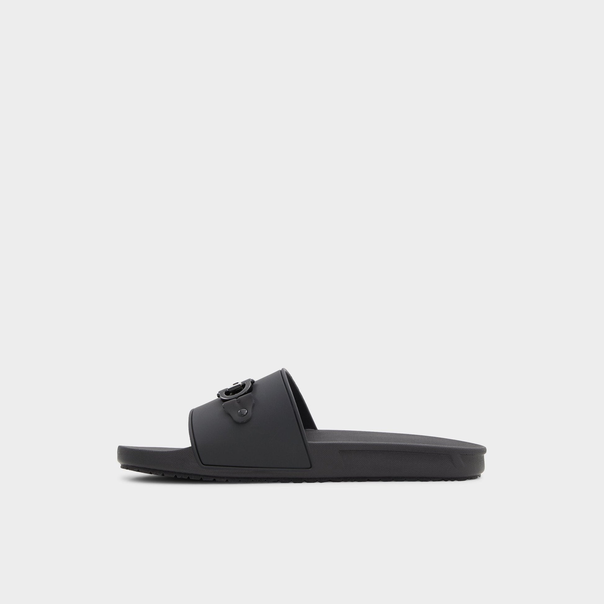 Loungeslide Black Men's Slides - Slide sandal - Black