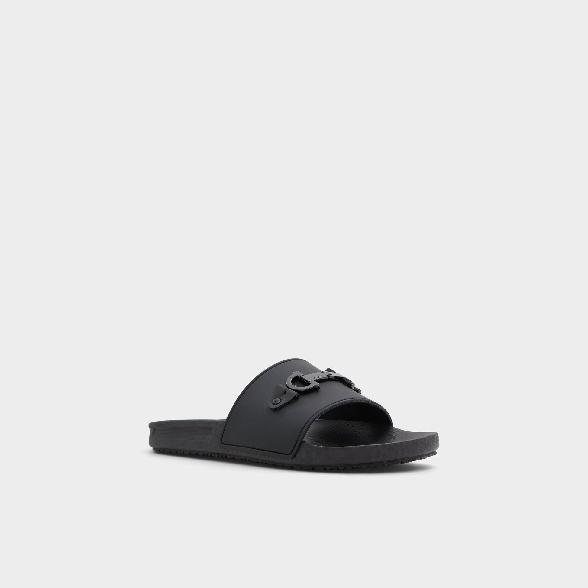 Loungeslide Black Men's Slides - Slide sandal - Black