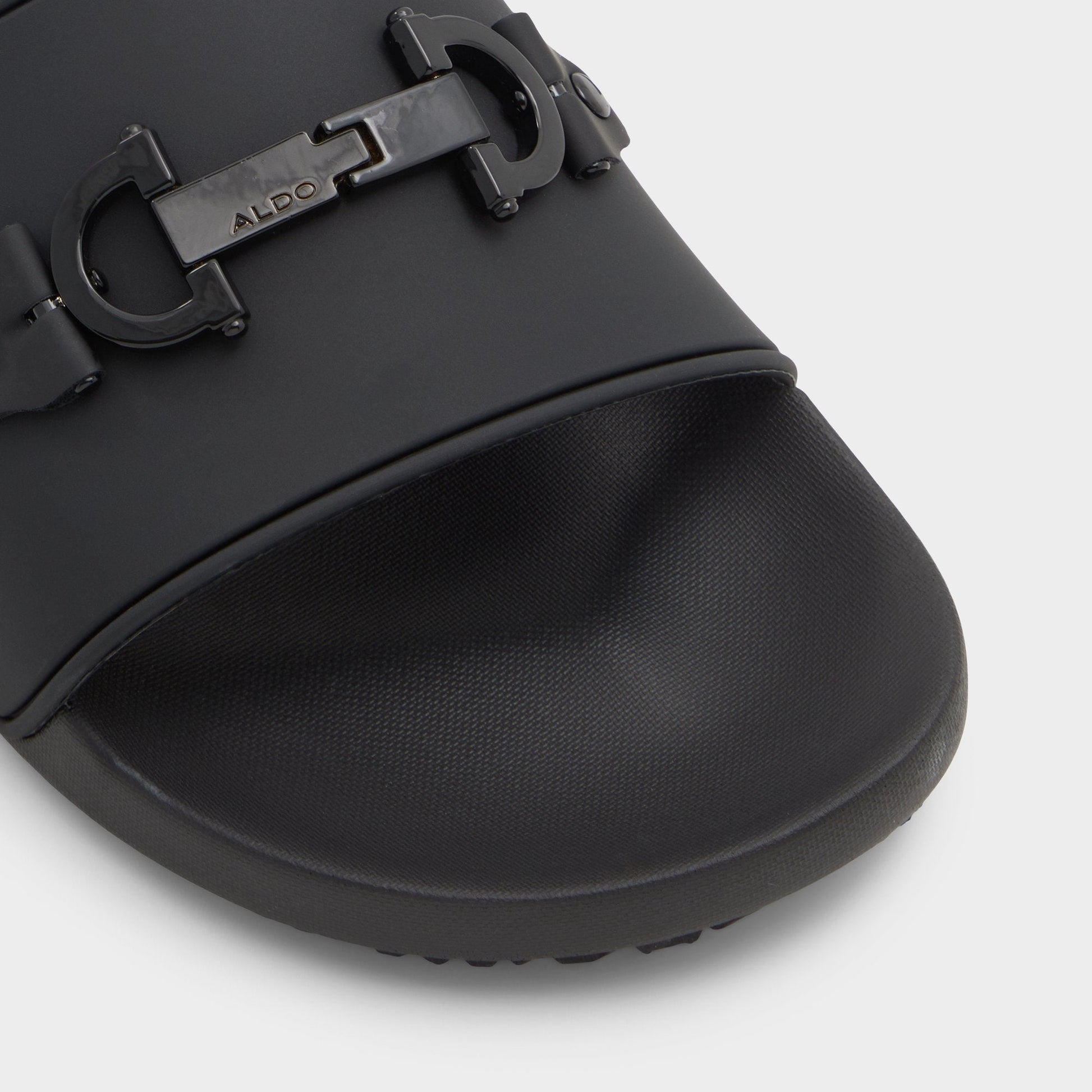 Loungeslide Black Men's Slides - Slide sandal - Black