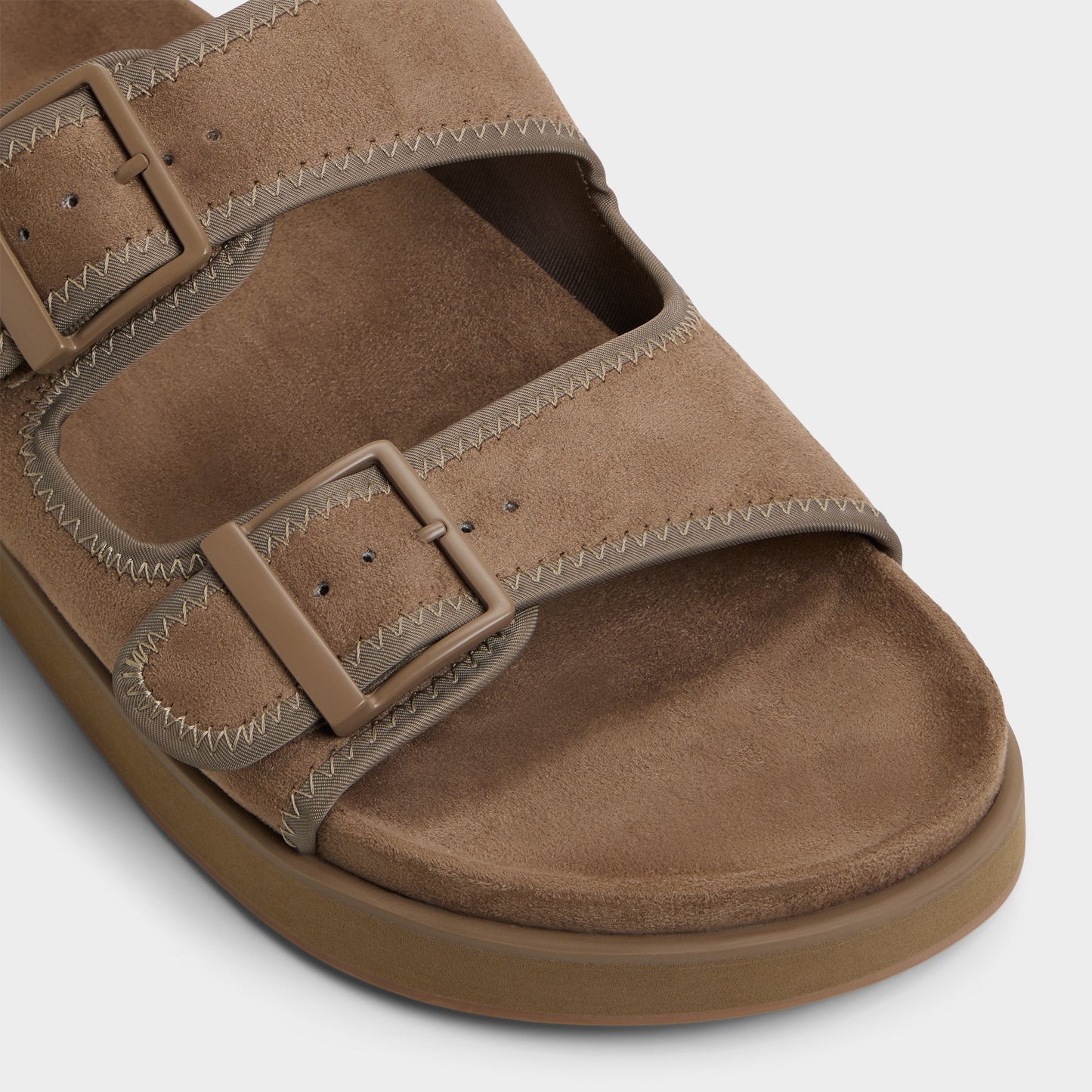 Sunnyside Light Brown Men's Slides - Slide sandal - Light brown