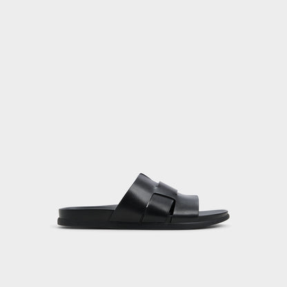 Padien Black Men's Sandals & Slides - Slide sandal - Black