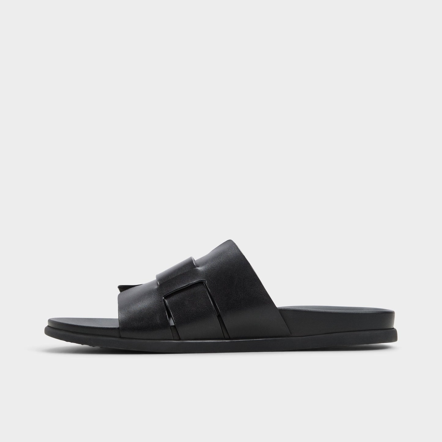Padien Black Men's Sandals & Slides - Slide sandal - Black