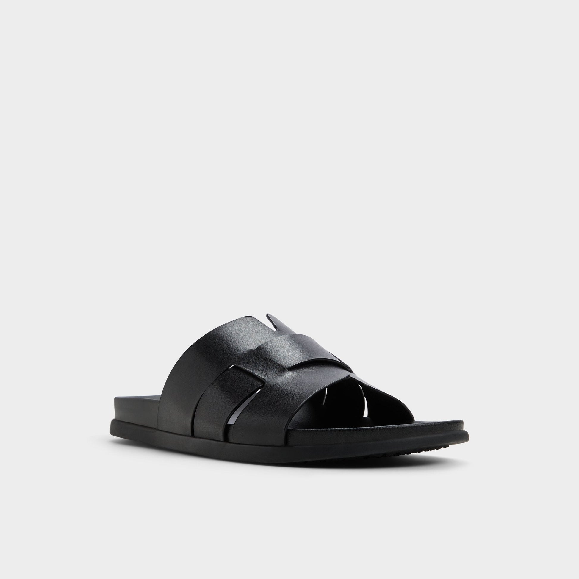 Padien Black Men's Sandals & Slides - Slide sandal - Black