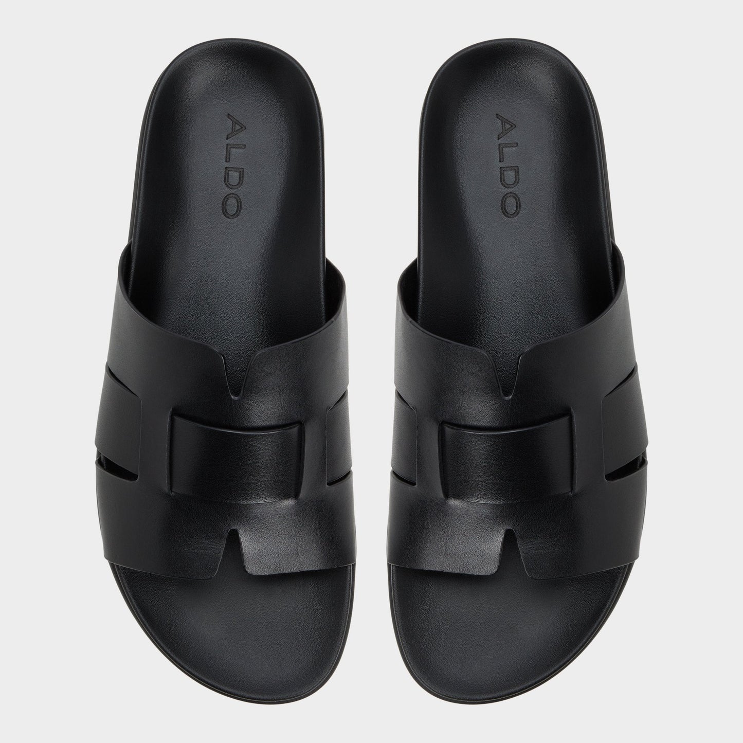 Padien Black Men's Sandals & Slides - Slide sandal - Black
