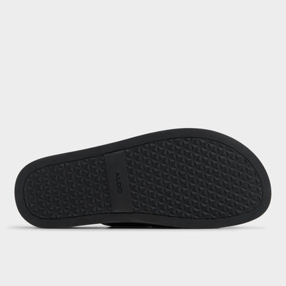 Padien Black Men's Sandals & Slides - Slide sandal - Black