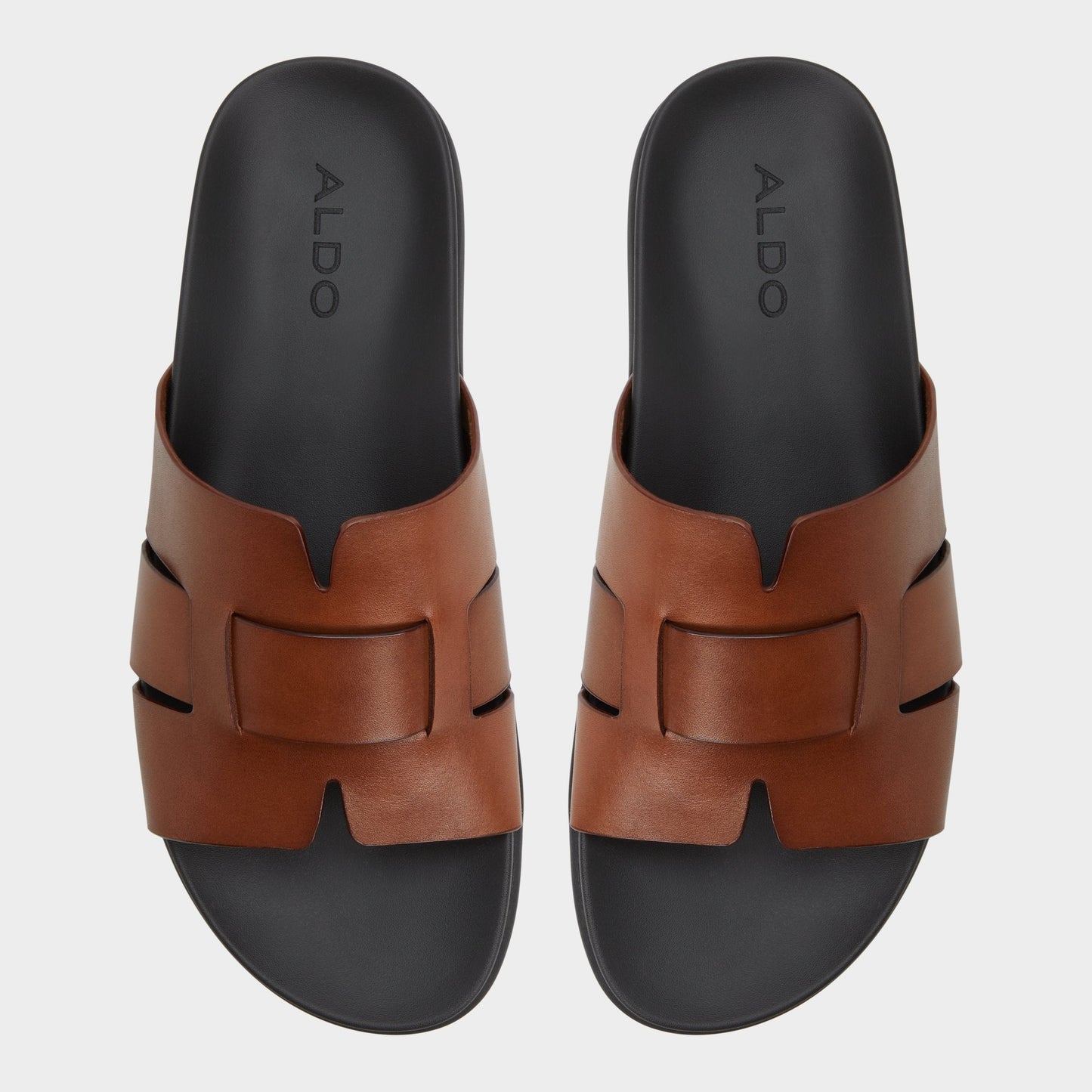 Padien Cognac Men's Sandals & Slides - Slide sandal - Cognac