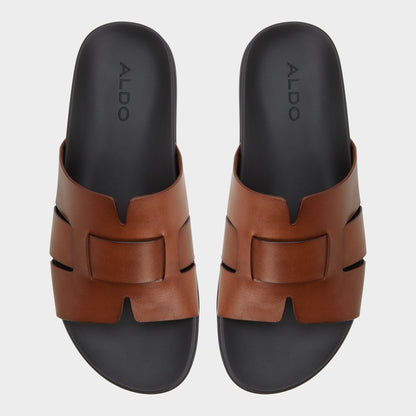 Padien Cognac Men's Sandals & Slides - Slide sandal - Cognac