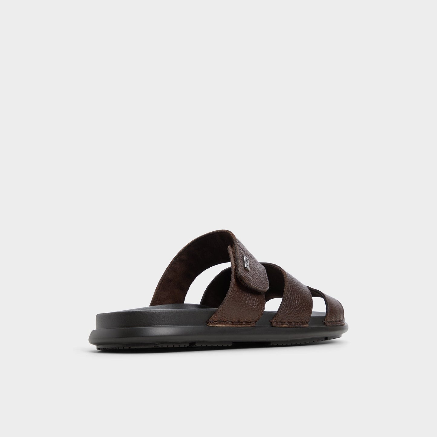 Windham Dark Brown Men's Sandals & Slides - Slide sandal - Dark Brown