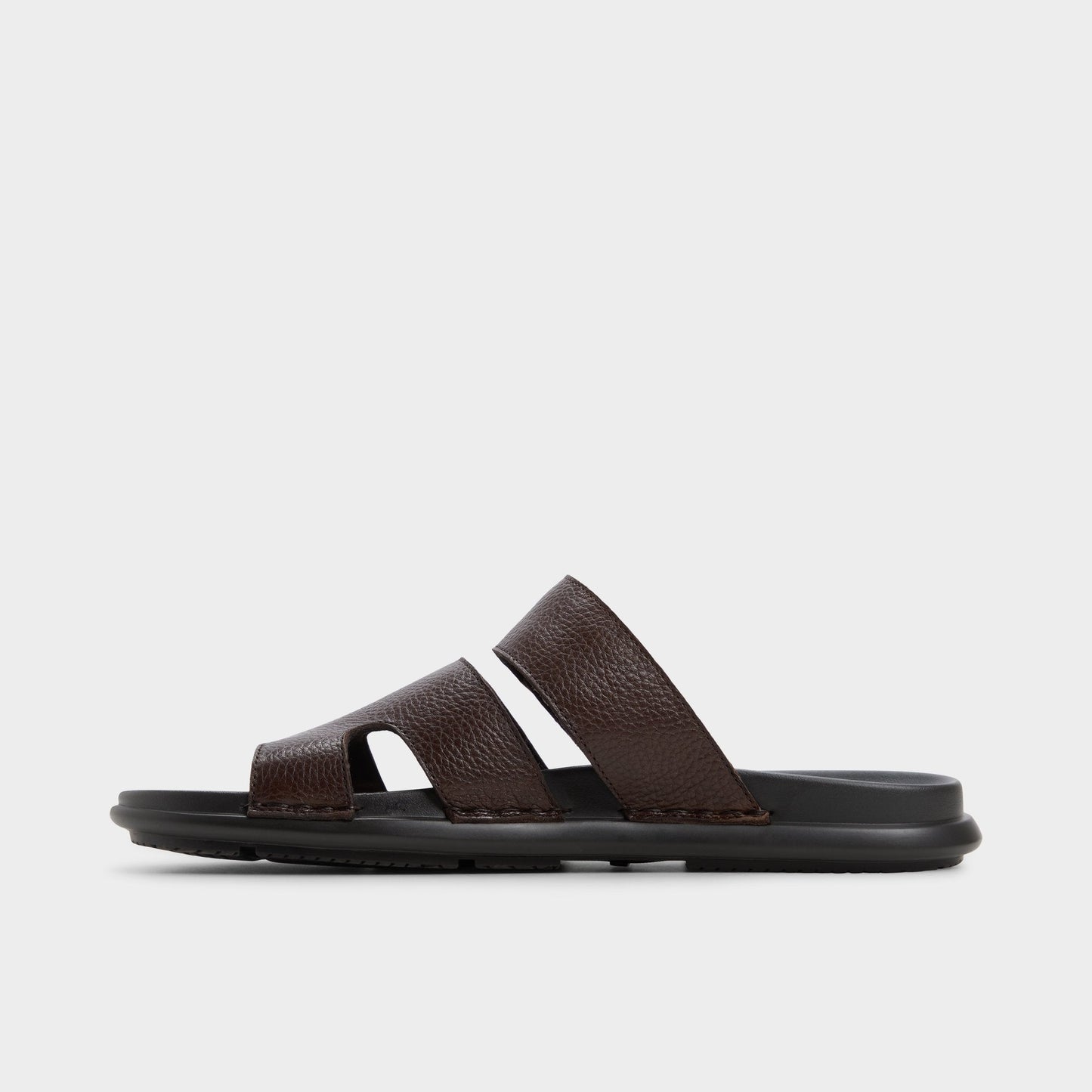 Windham Dark Brown Men's Sandals & Slides - Slide sandal - Dark Brown
