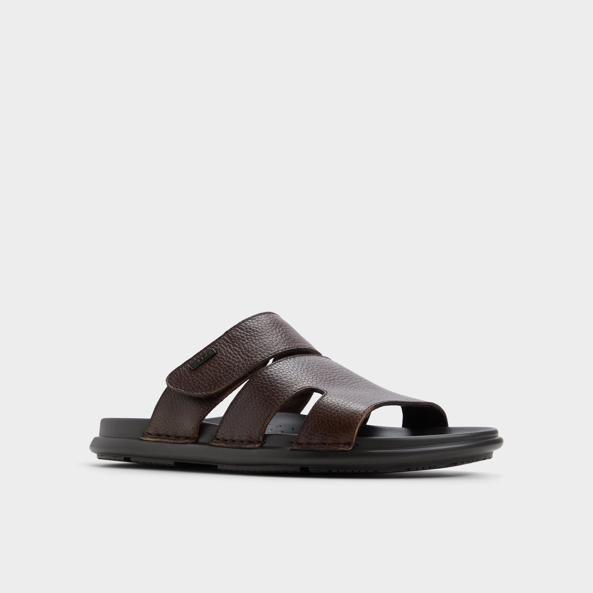 Windham Dark Brown Men's Sandals & Slides - Slide sandal - Dark Brown