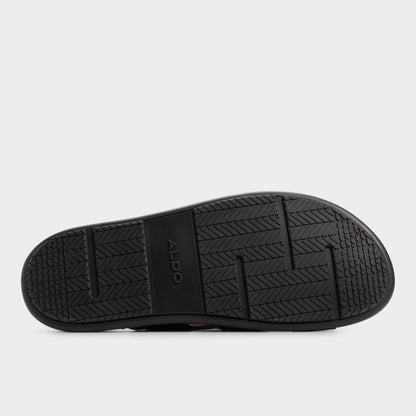 Windham Dark Brown Men's Sandals & Slides - Slide sandal - Dark Brown