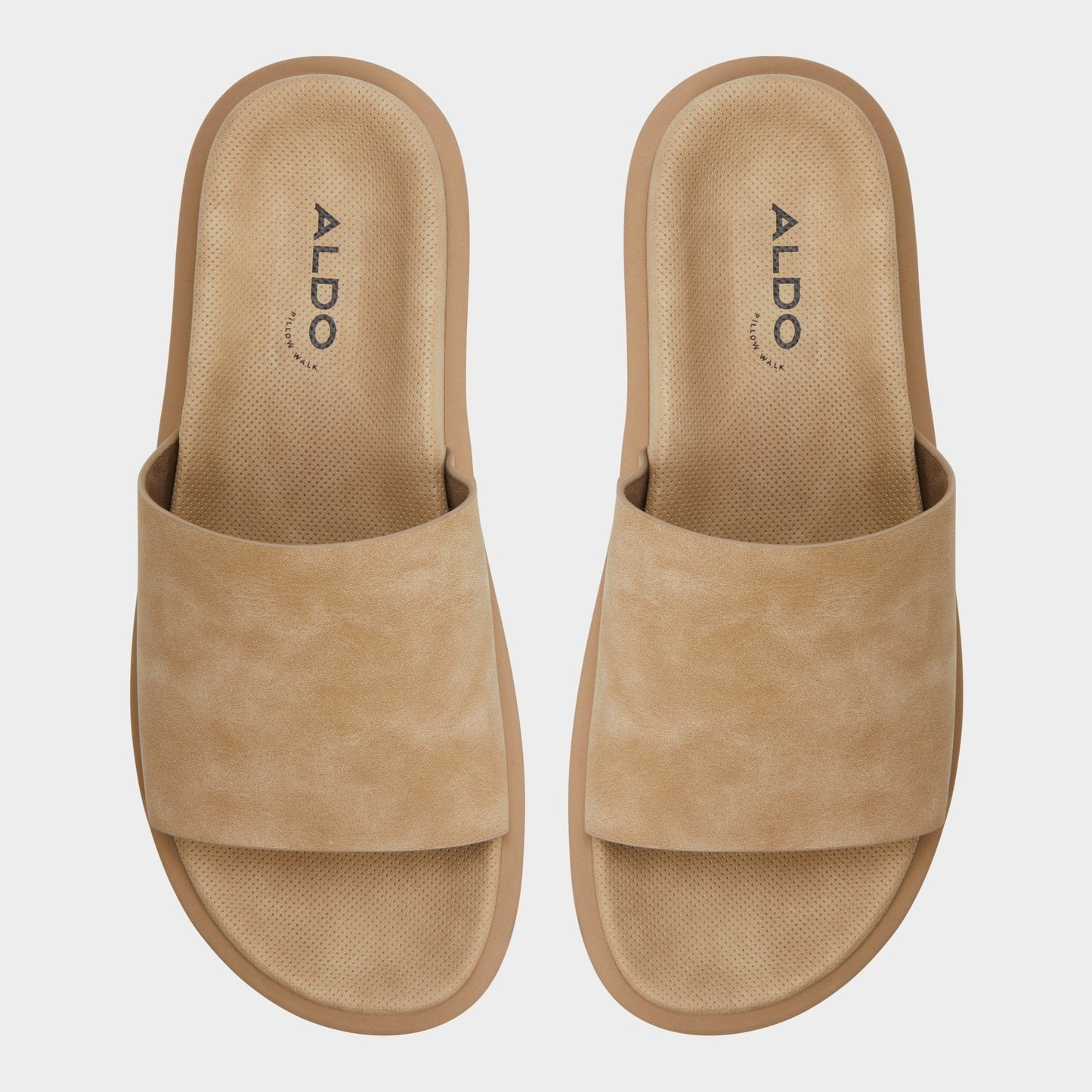 Galesa Light Beige Men's Slides - Slide sandal - Light Beige