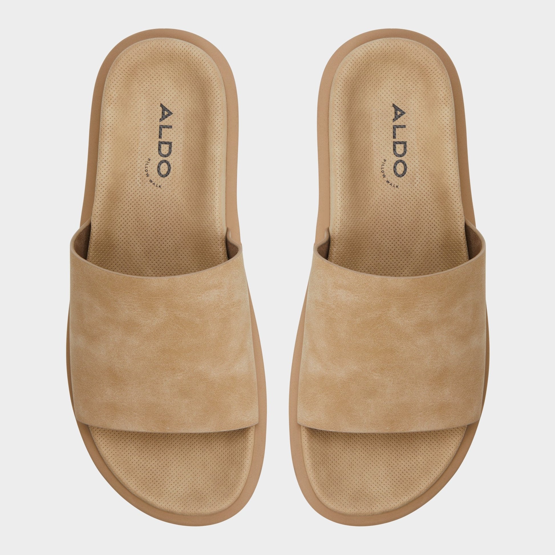 Galesa Light Beige Men's Slides - Slide sandal - Light Beige