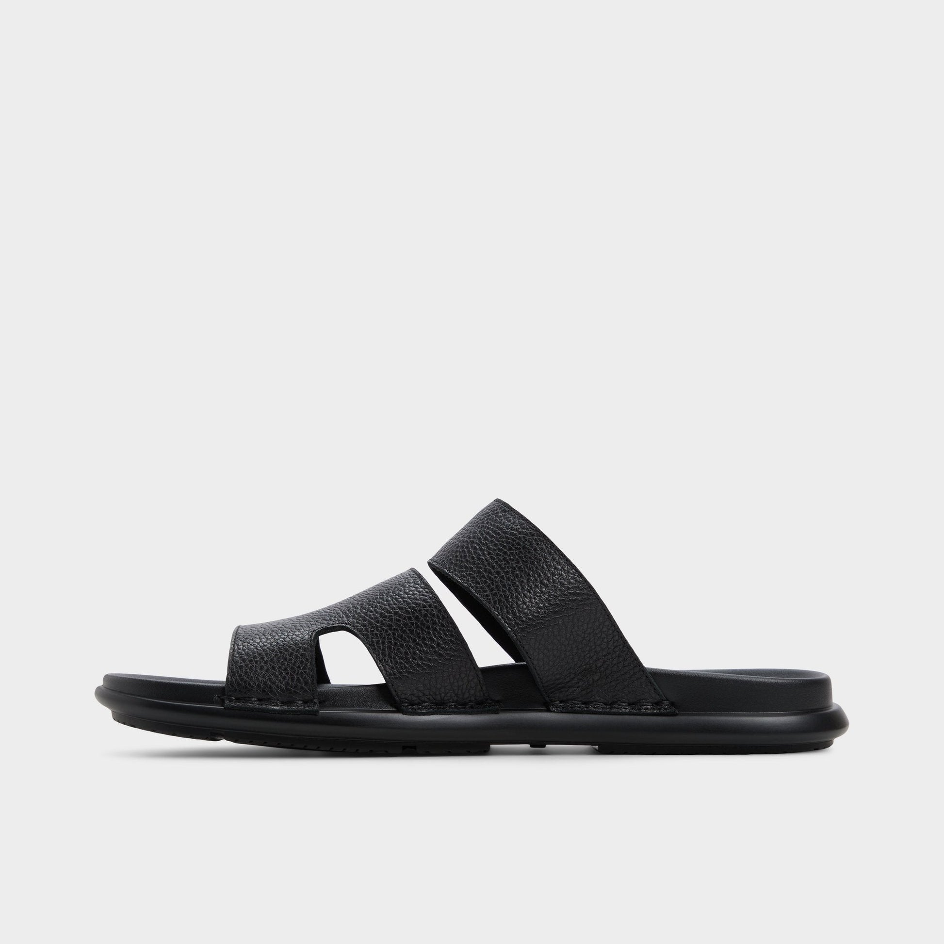 Windham Black Men's Sandals & Slides - Slide sandal - Black