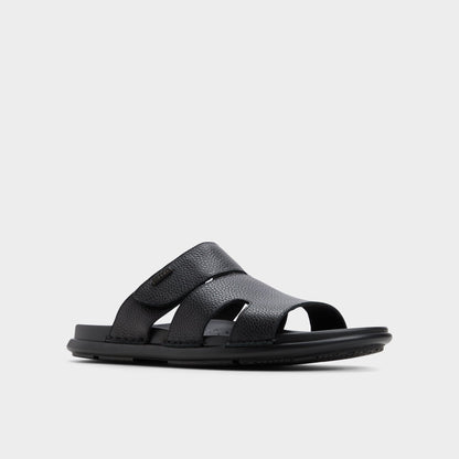 Windham Black Men's Sandals & Slides - Slide sandal - Black