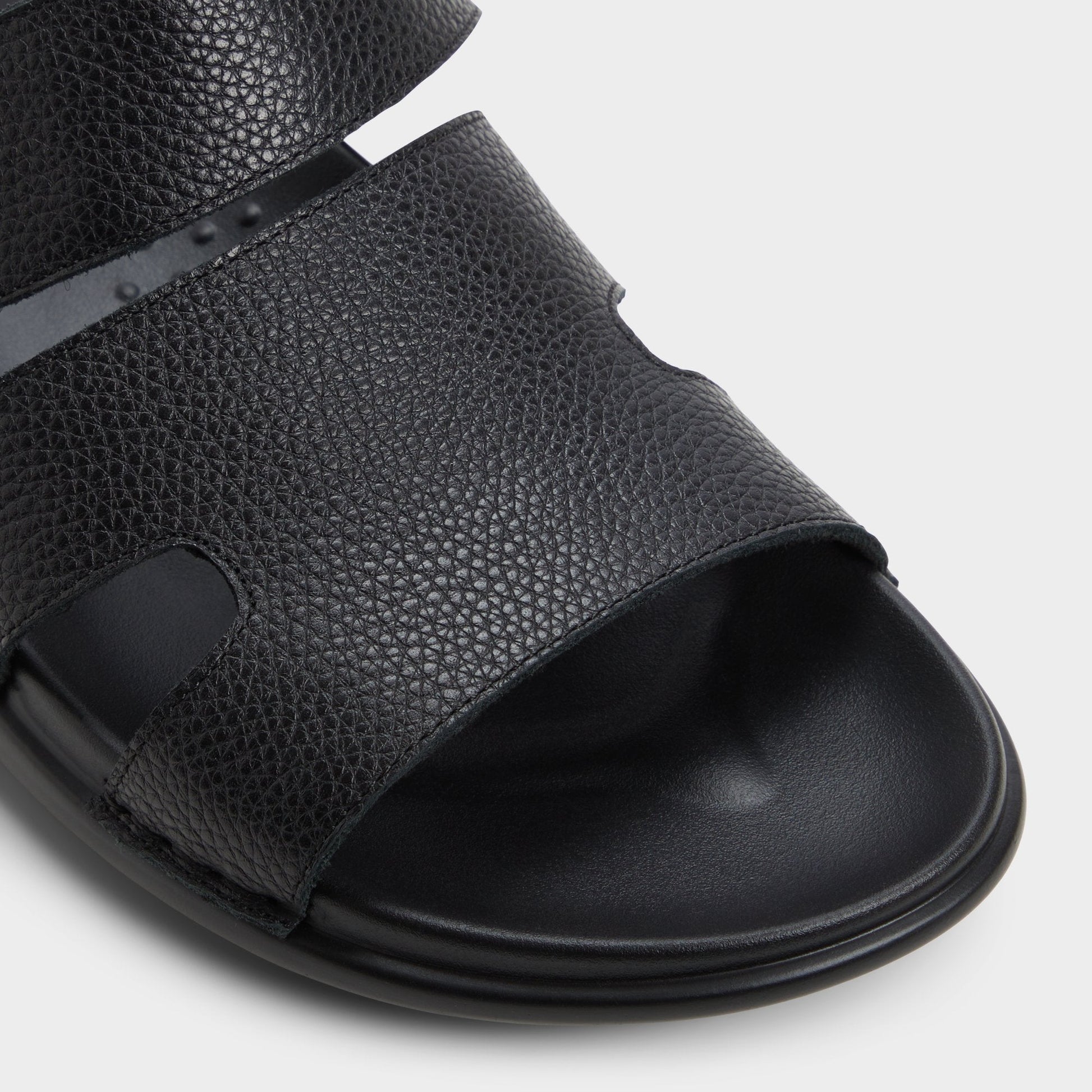 Windham Black Men's Sandals & Slides - Slide sandal - Black