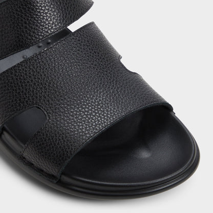 Windham Black Men's Sandals & Slides - Slide sandal - Black