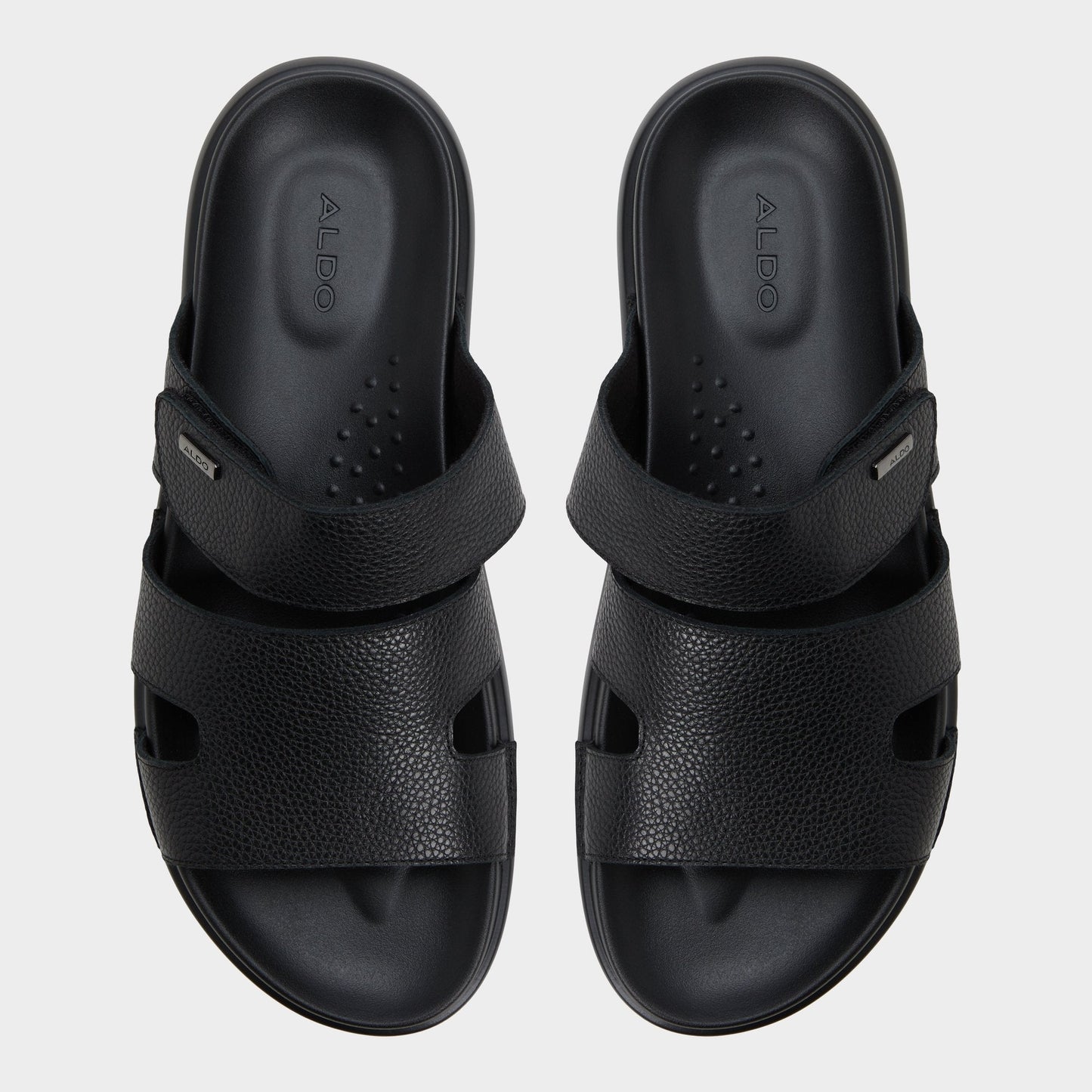 Windham Black Men's Sandals & Slides - Slide sandal - Black