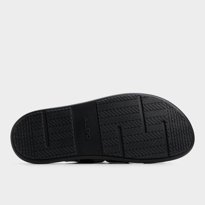 Windham Black Men's Sandals & Slides - Slide sandal - Black